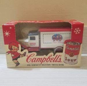 Vintage 1994 Campbell's Christmas 1931 Hawkeye Delivery Truck Bank
